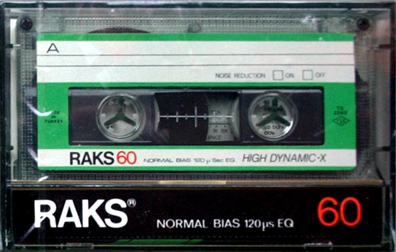 Compact Cassette: RAKS  - HD-X 60