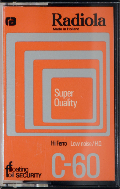 Compact Cassette Radiola Super Quality 60 Type I Normal 1975 Europe
