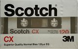 Compact Cassette Scotch CX 120 Type I Normal 1982 Europe