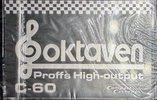 Compact Cassette Oktaven 60 Type I Normal Sweden