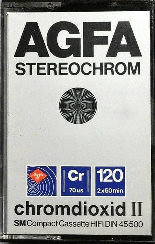 Compact Cassette: AGFA  - Stereochrom 120