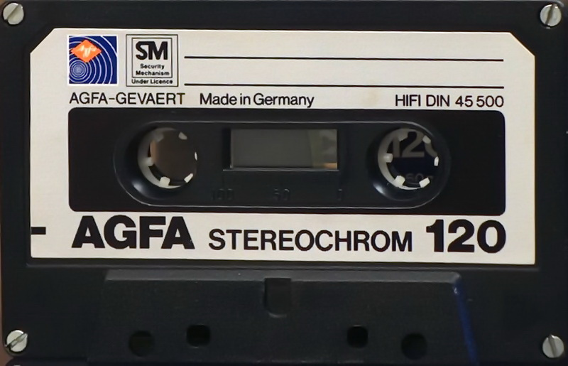 Compact Cassette: AGFA  - Stereochrom 120