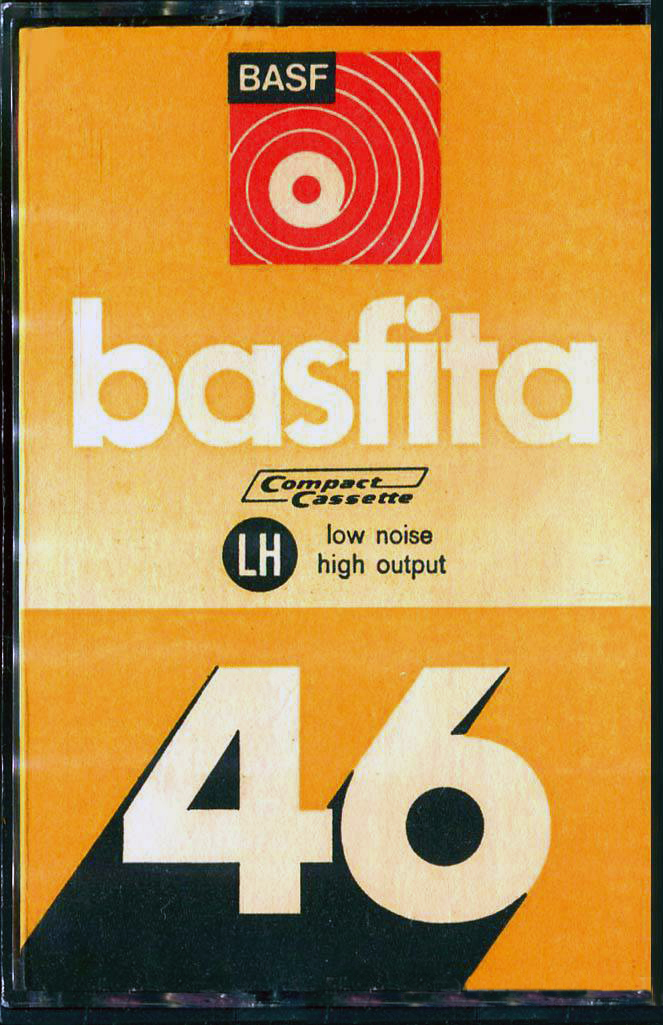 Compact Cassette BASF LH 46 "Basfita" Type I Normal 1973 Brazil