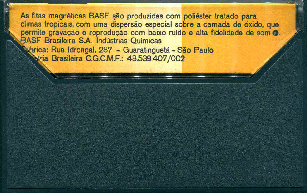 Compact Cassette BASF LH 46 "Basfita" Brazil