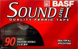 Compact Cassette BASF Sound 90 "Level I" Type I Normal 1999 North America