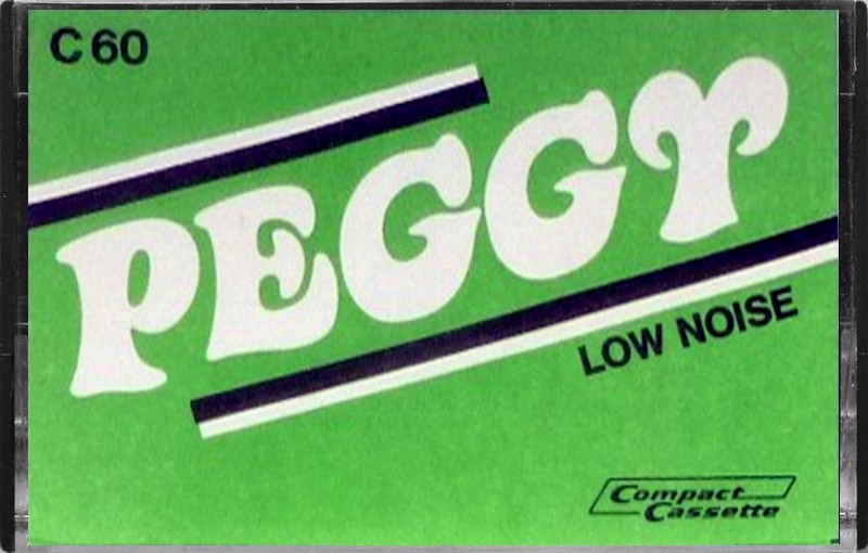 Compact Cassette Peggy 60 Type I Normal 1978 Hong Kong