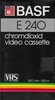 VHS, Video Home System BASF 240 Type II Chrome 1979 Europe