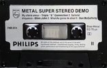 Compact Cassette Philips Metal "Super Stereo DEMO Big Sound" Demonstration Tape 1978 Europe