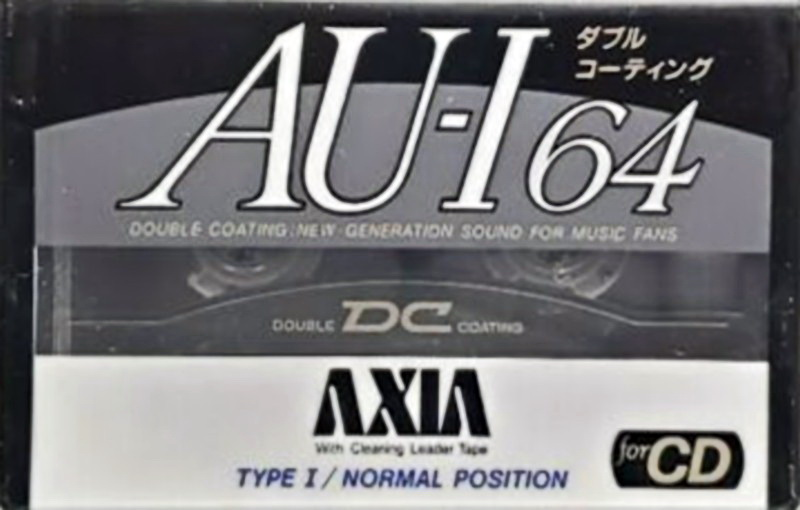 Compact Cassette: FUJI AXIA - AU-I 64