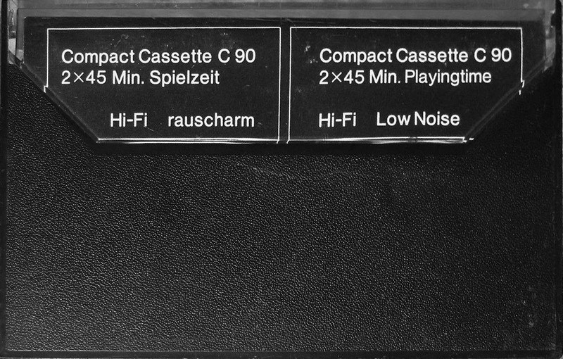 Compact Cassette Crown / Crown Radio Corporation 90 Type I Normal 1979 Europe