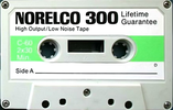 Compact Cassette Norelco 300 60 Type I Normal 1971 USA