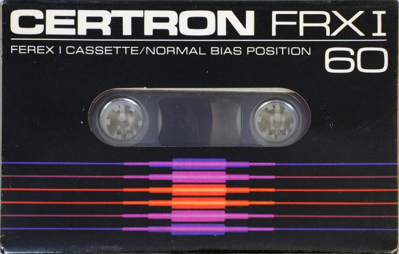 Compact Cassette Certron Ferex 60 "FRX I" Type I Normal 1982 USA