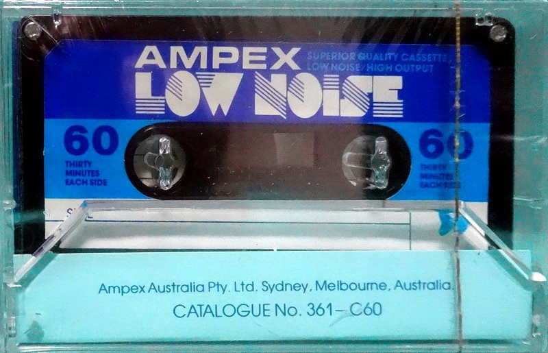 Compact Cassette:  Ampex -  60