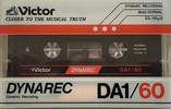 Compact Cassette Victor Dynarec DA1 60 Type I Normal 1983 Japan