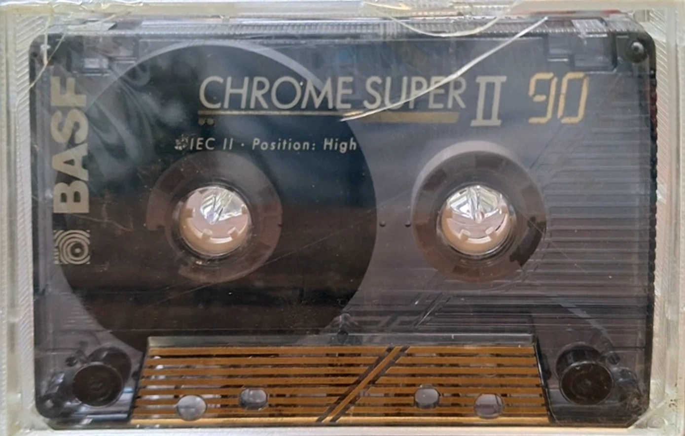 Compact Cassette BASF Chrome Super II 90 Type II Chrome 1991 Unknown Country