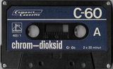 Compact Cassette RTV 60 Type II Chrome Yugoslavia