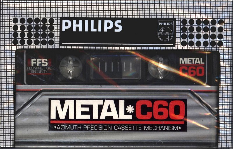 Compact Cassette Philips Metal 60 Type IV Metal 1981 Europe