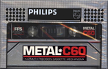 Compact Cassette Philips Metal 60 Type IV Metal 1981 Europe