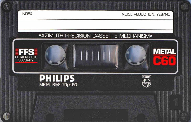 Compact Cassette: Philips  - Metal 60