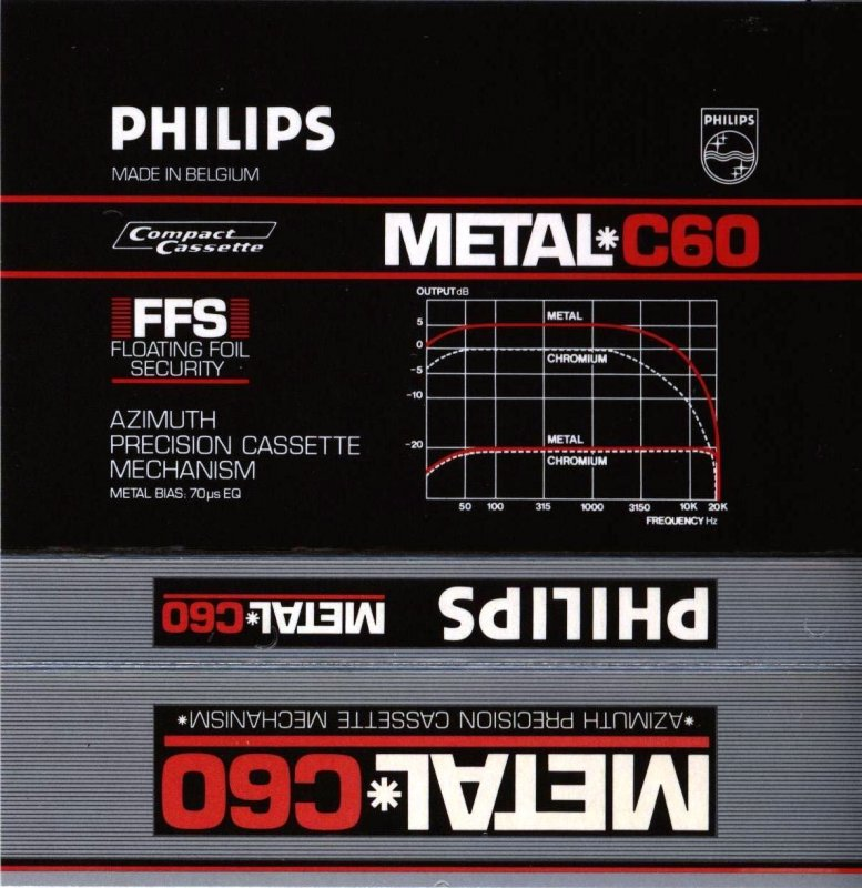 Compact Cassette: Philips  - Metal 60