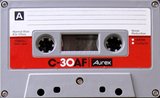 Compact Cassette Aurex AF 30 Type I Normal 1980 Japan