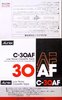 Compact Cassette Aurex AF 30 Type I Normal 1980 Japan