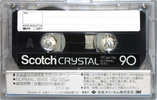 Compact Cassette Scotch Crystal 90 Type I Normal 1981 Japan
