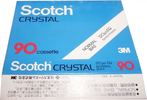 Compact Cassette Scotch Crystal 90 Type I Normal 1981 Japan