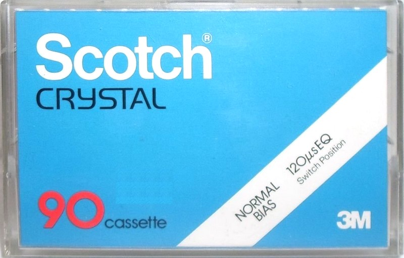 Compact Cassette: 3M Scotch - Crystal 90