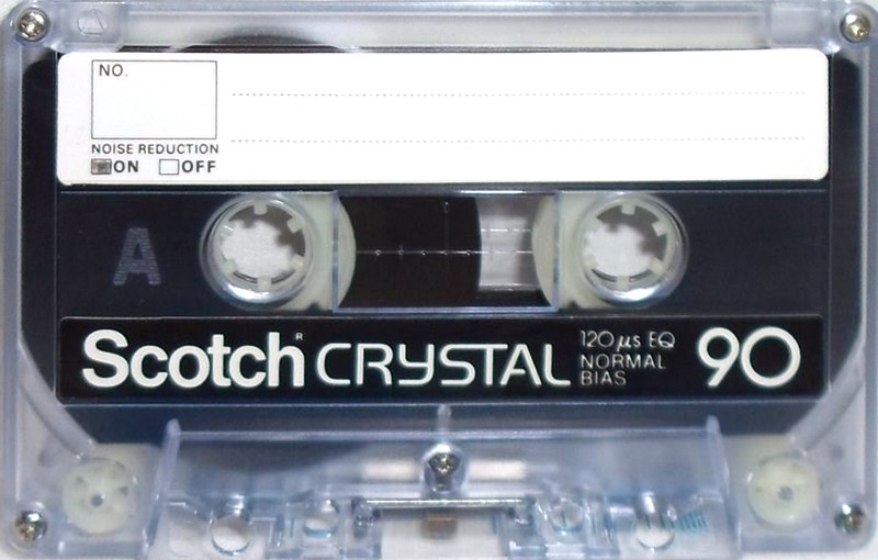 Compact Cassette: 3M Scotch - Crystal 90