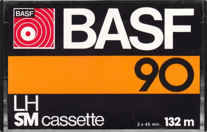 Compact Cassette BASF LH 90 Type I Normal 1977 USA