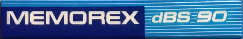 Compact Cassette Memorex dBS 90 Type I Normal 1989 North America