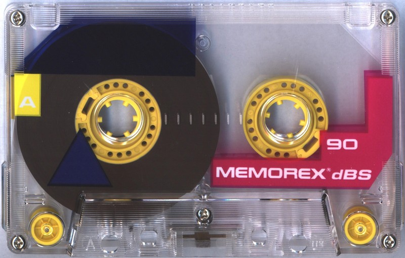 Compact Cassette Memorex dBS 90 Type I Normal 1989 North America