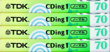 Compact Cassette TDK CDing 1 70 "CD1-70U" Type I Normal 2005 Japan