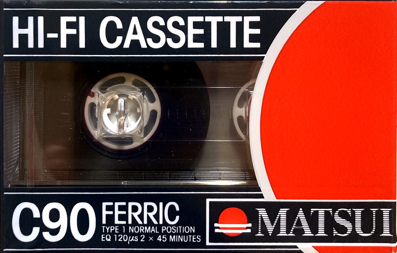 Compact Cassette Matsui 90 Type I Normal UK