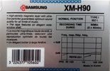 Compact Cassette Samsung XM-H 90 Type I Normal 1990 Europe