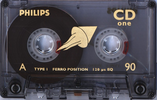 Compact Cassette Philips CD One 90 Type I Normal 1998 Europe