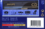 Compact Cassette Philips CD One 90 Type I Normal 1998 Europe