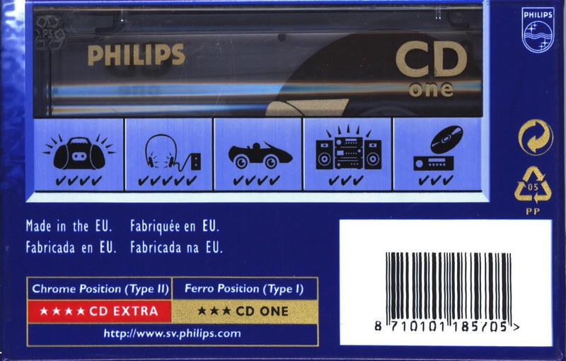 Compact Cassette: Philips  - CD One 90