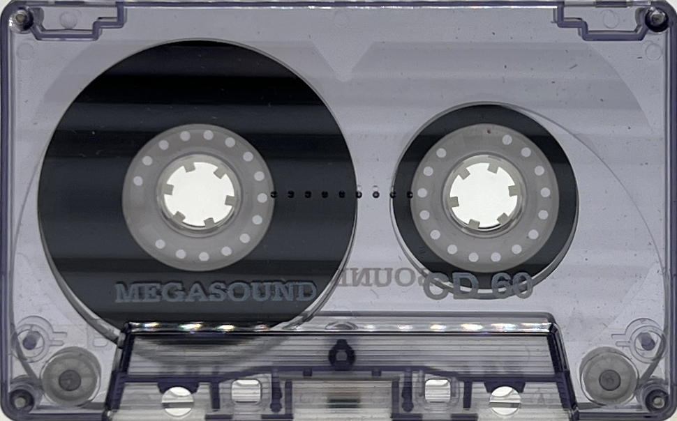 Compact Cassette Mega Sound 60 Type II Chrome 1997 Germany