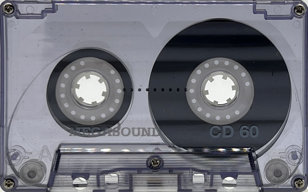 Compact Cassette Mega Sound 60 Type II Chrome 1997 Germany