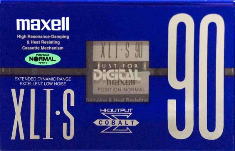 Compact Cassette: Maxell / Hitachi Maxell - XLI-S 90