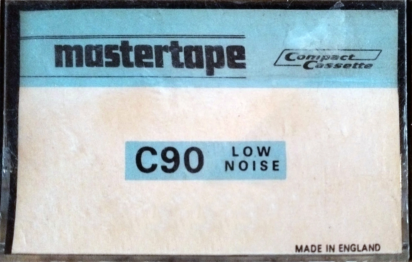 Compact Cassette Mastertape 90 Type I Normal 1975 Europe