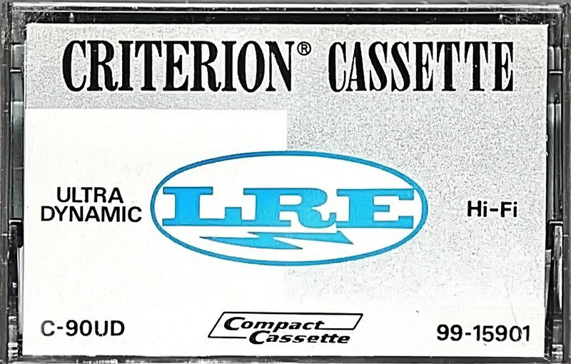 Compact Cassette: Unknown Lafayette/LRE - Criterion 90