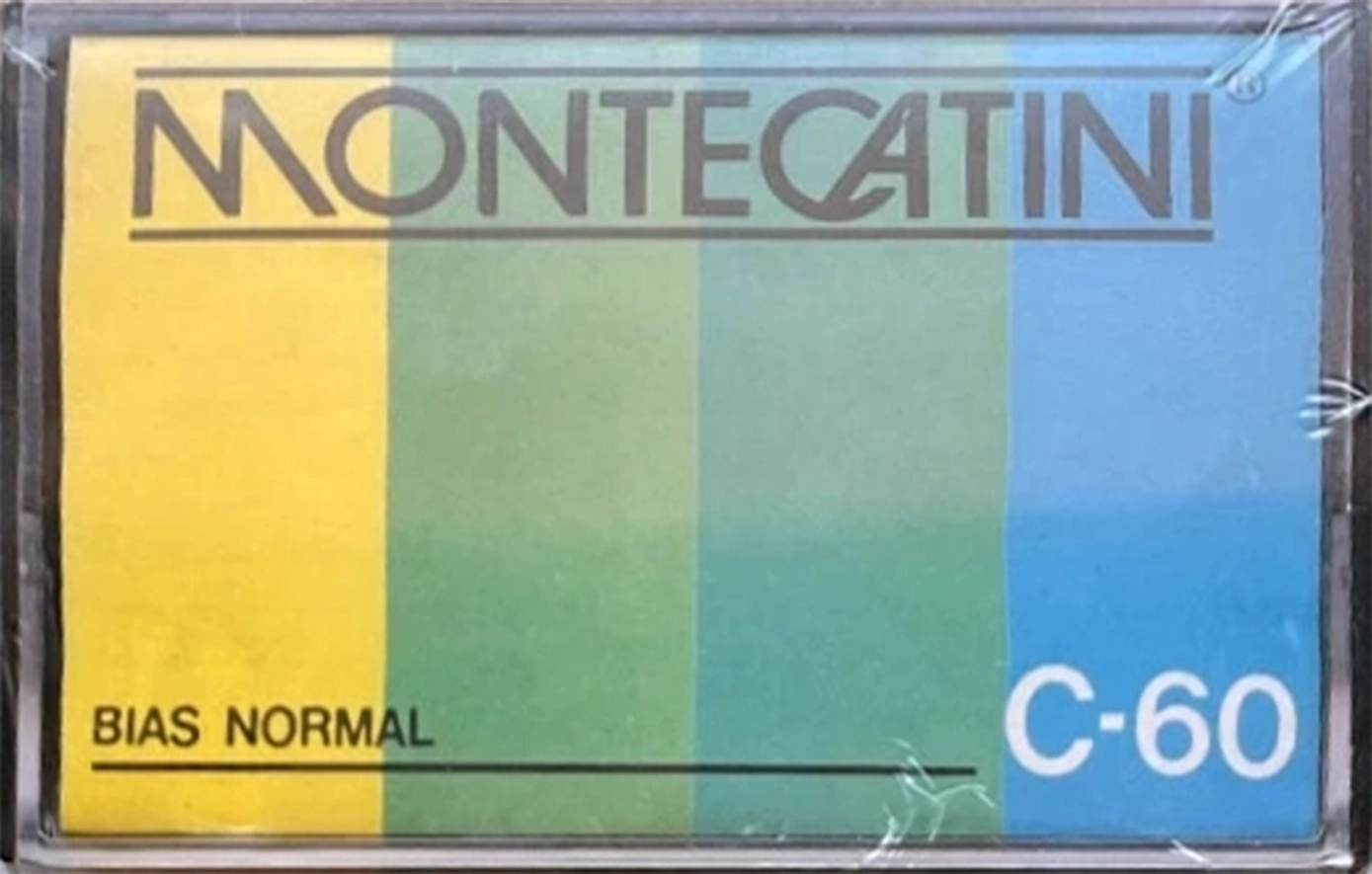 Compact Cassette Montecatini 60 Type I Normal Latin America