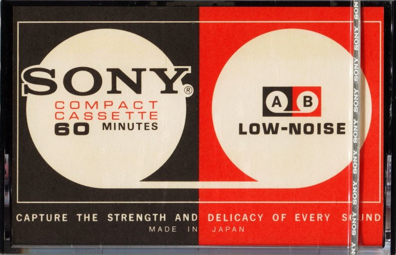 Compact Cassette Sony 60 Type I Normal 1970 Japan