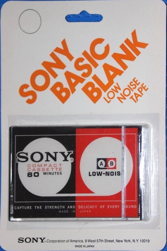 Compact Cassette: Sony  -  60