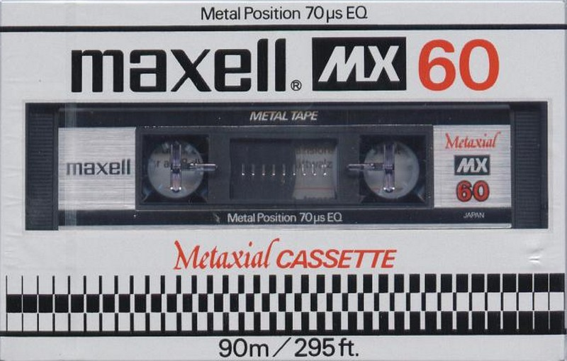 Compact Cassette: Maxell / Hitachi Maxell - MX 60