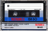 Compact Cassette Memorex GX 60 Type I Normal 1980 Japan