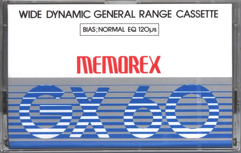 Compact Cassette: Memorex  - GX 60